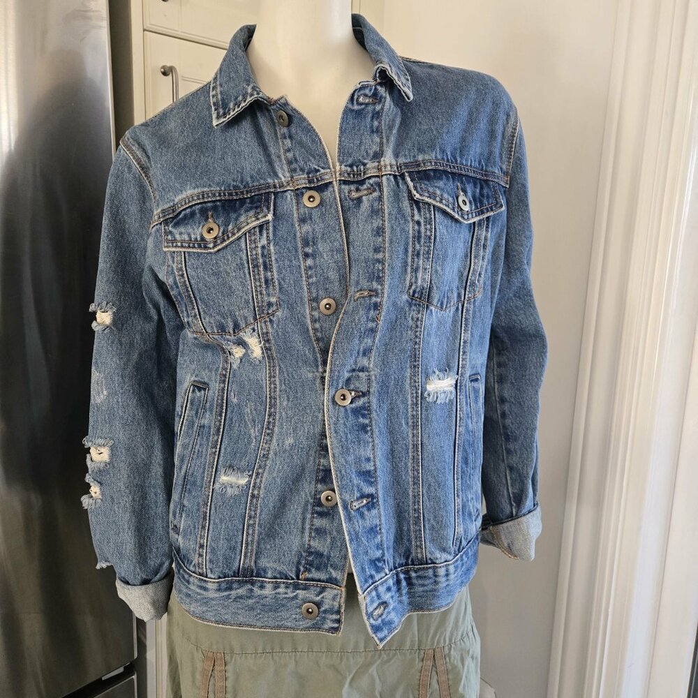 forever 21 men small jeans coat